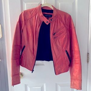 Red Genuine Leather Jacket